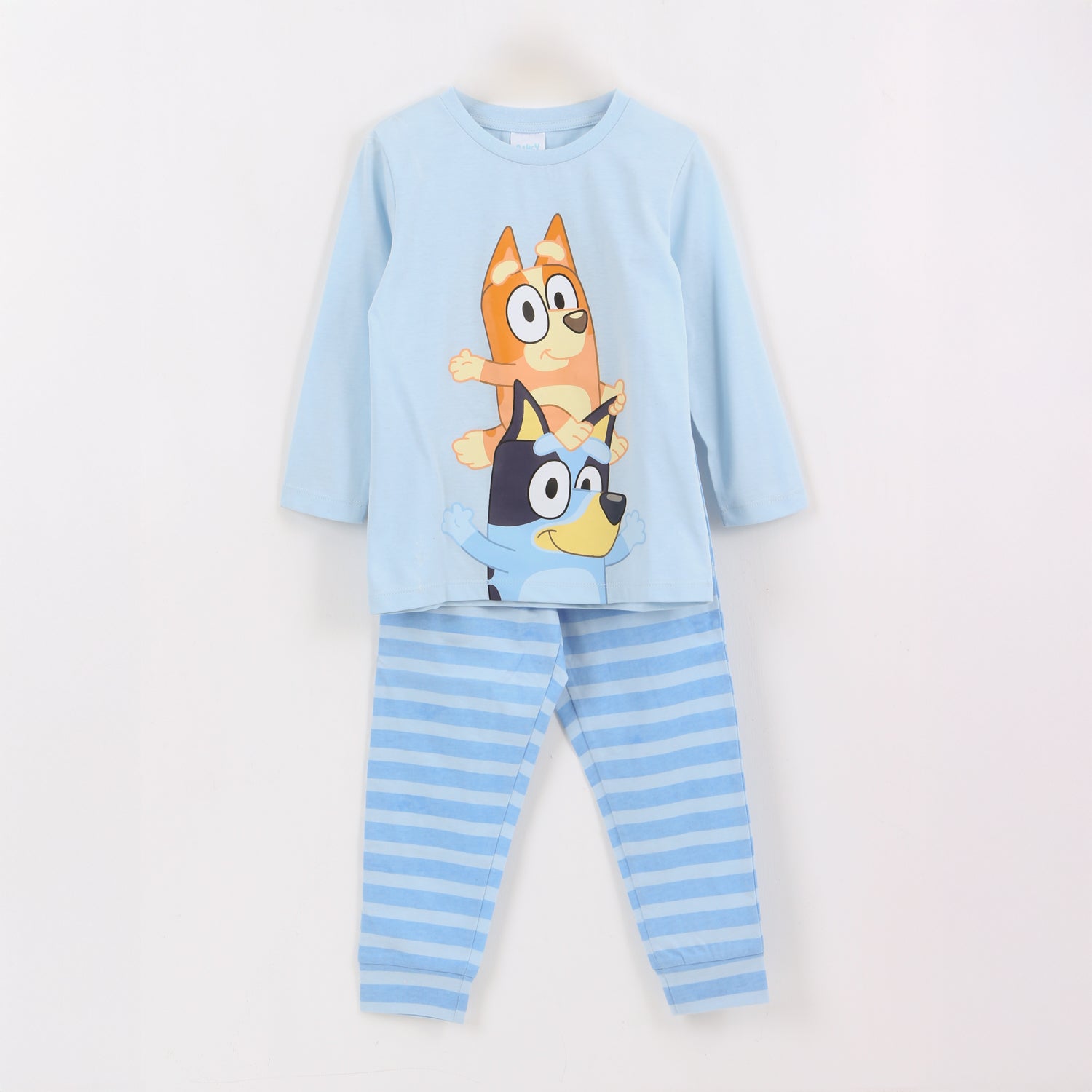 Pijama Manga Larga Niño Friends Celeste Bingo & Bluey - Pijamas Chile | The Brands Club cl