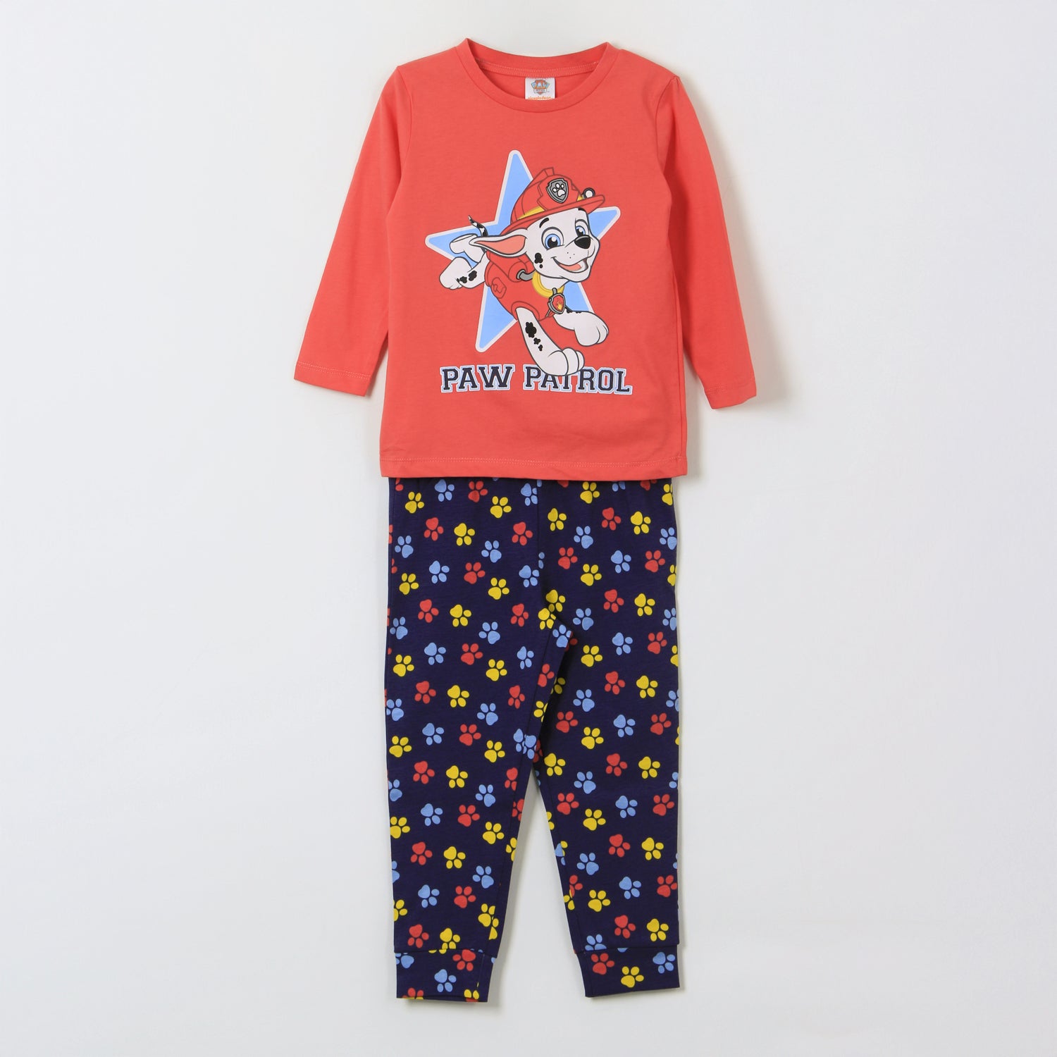 Pijama Manga Larga Niño Marshall Rojo Paw Patrol - Pijamas Chile | The Brands Club cl