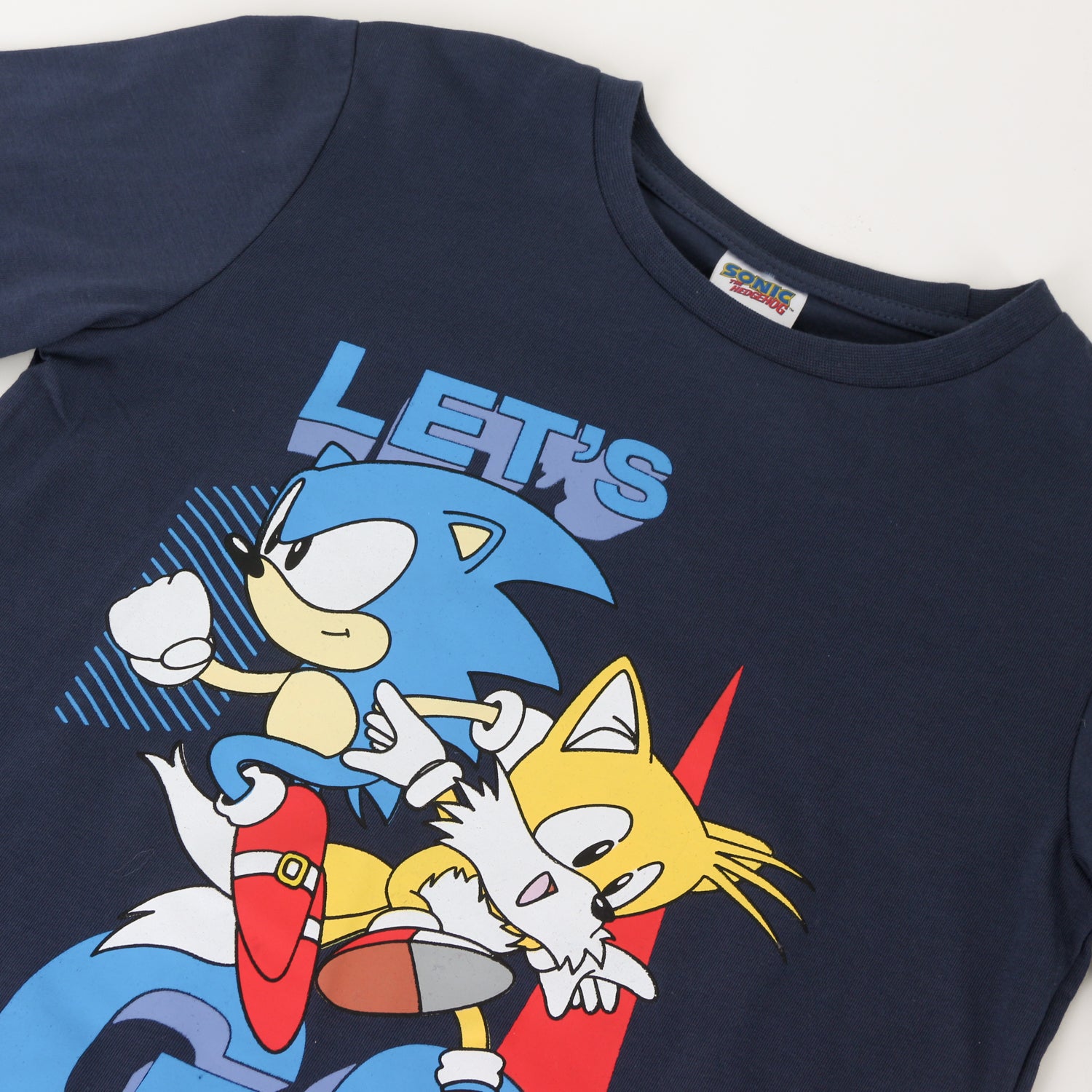Pijama Manga Larga Niño Lets Go Azul Sonic - Pijamas Chile | The Brands Club cl