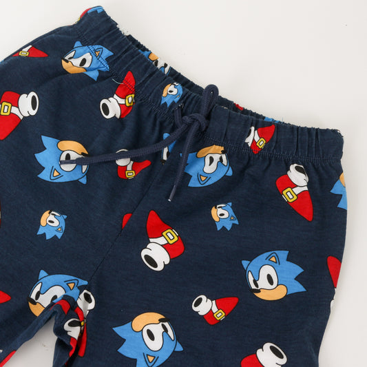 Pijama Manga Larga Niño Lets Go Azul Sonic - Pijamas Chile | The Brands Club cl