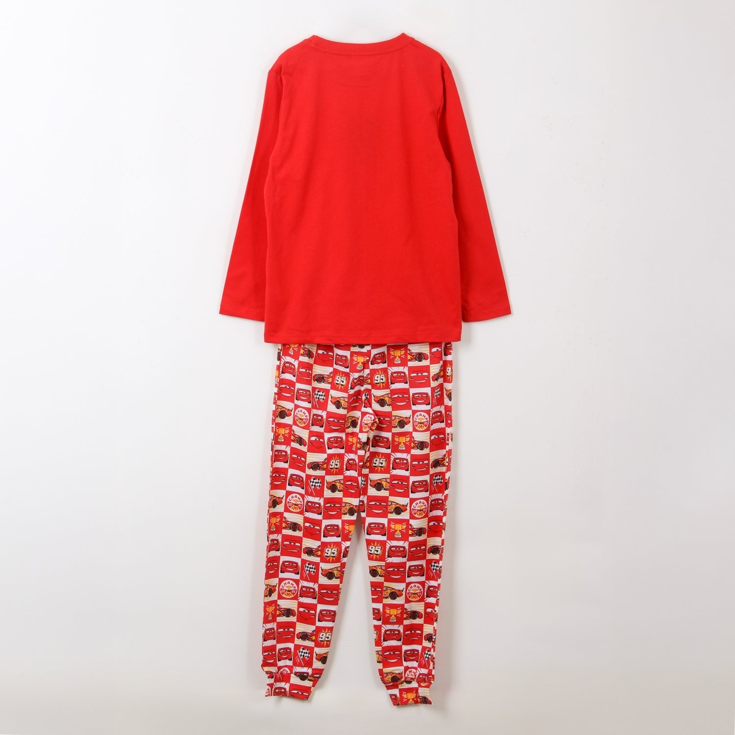 Pijama Manga Larga Niño Rayo McQueen Cars Rojo Disney - Pijamas Chile | The Brands Club cl