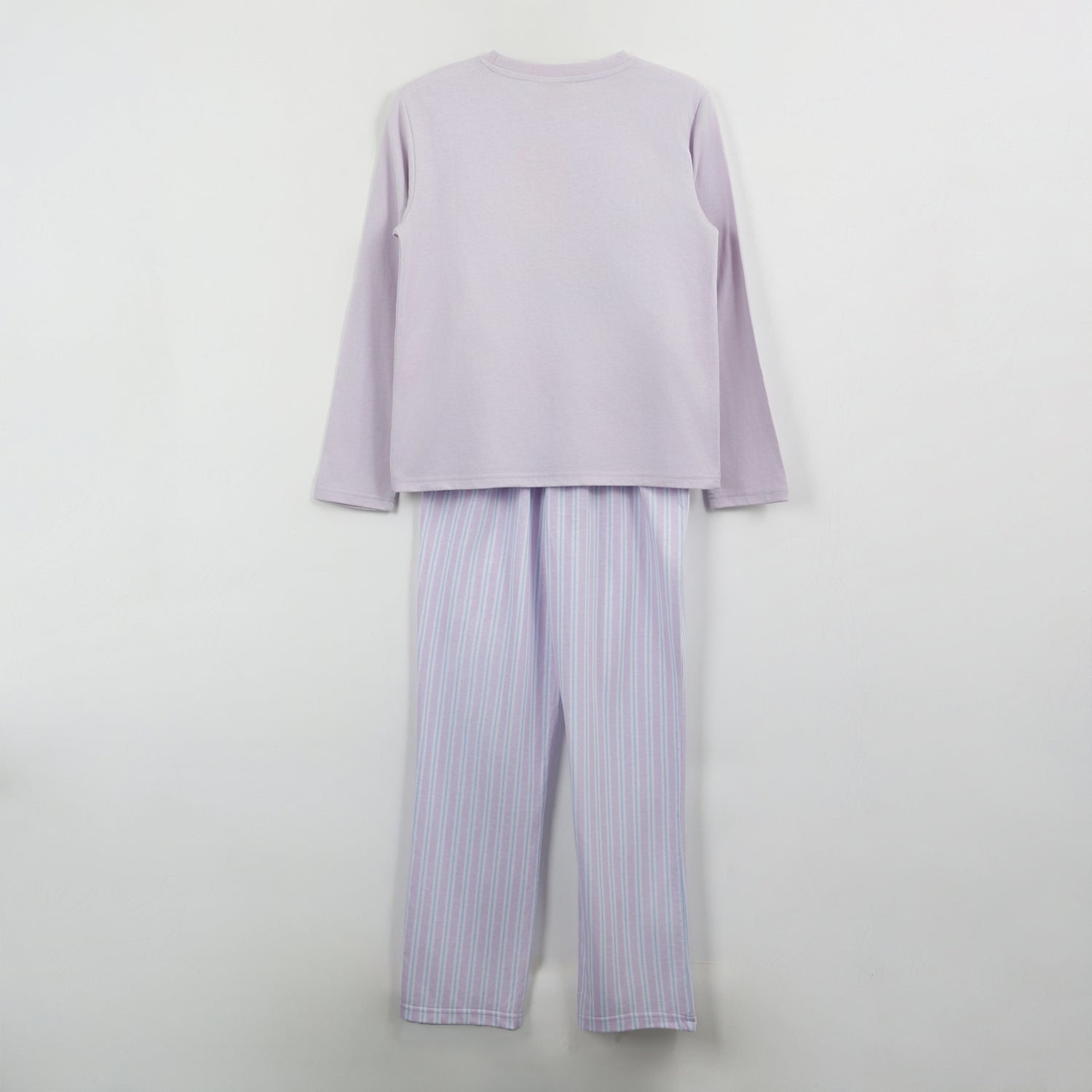 Pijama Manga Larga Niña Morado Smile Lilo & Stitch Disney