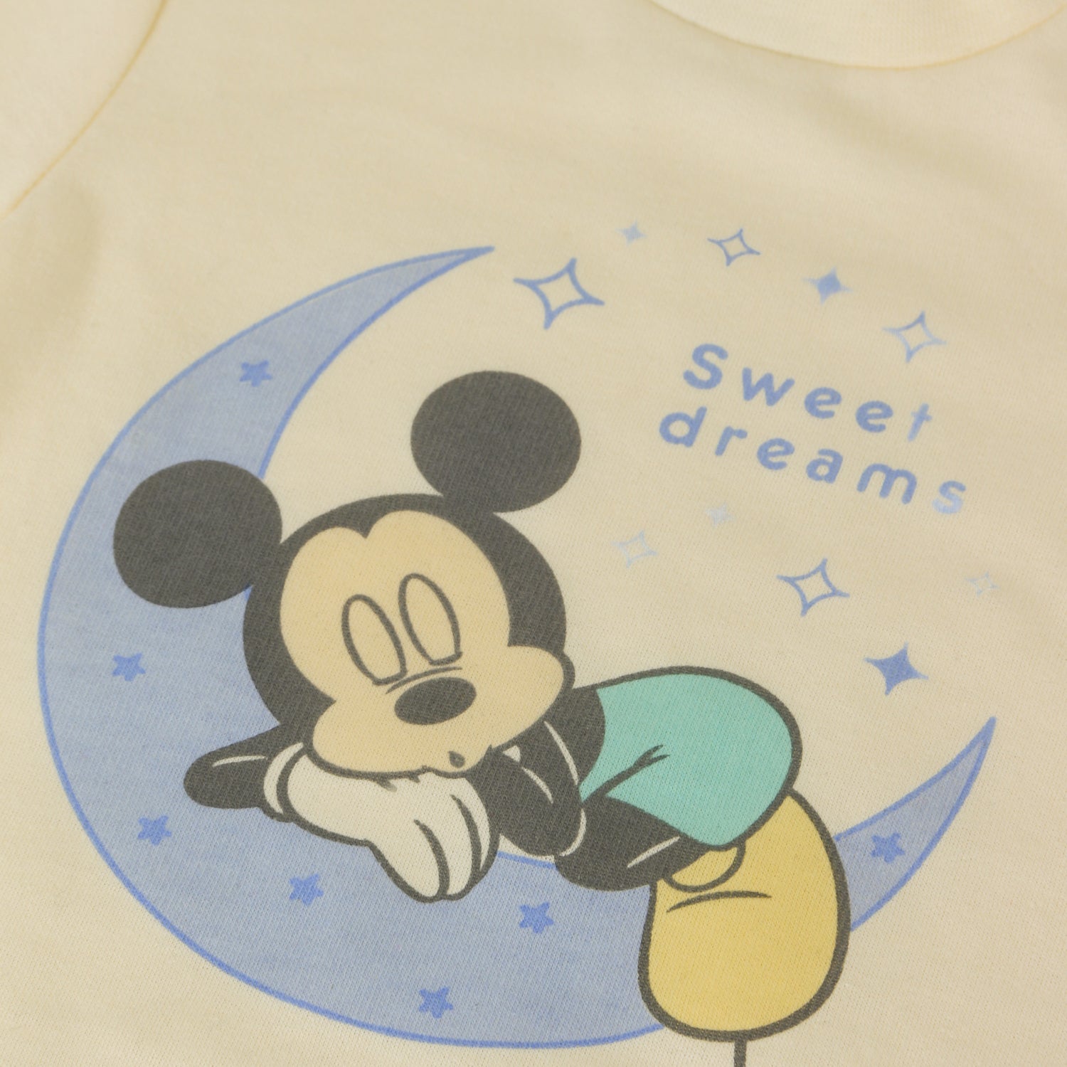 Pijama Manga Larga Niño Sweet Dreams Mickey Amarillo Disney - Pijamas Chile | The Brands Club cl