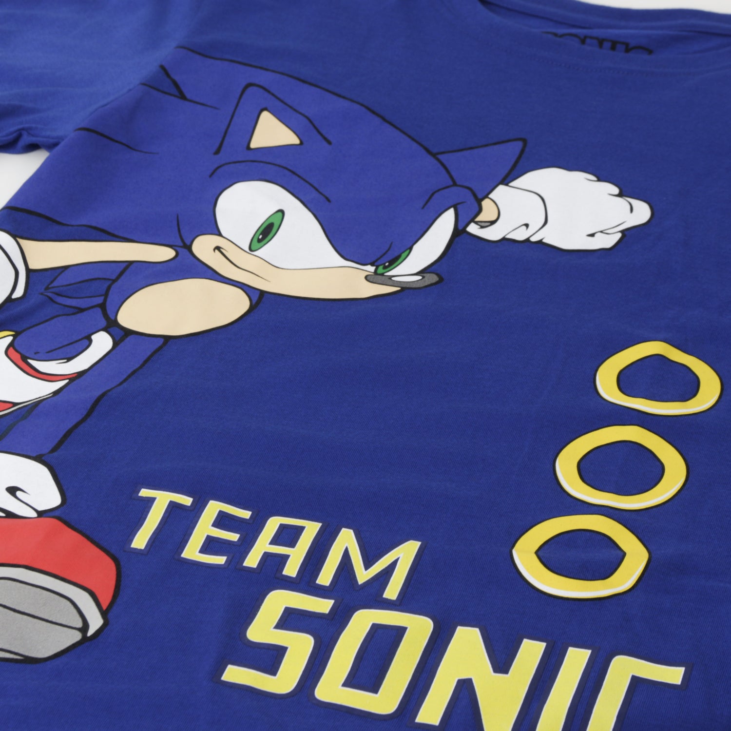Pijama Manga Corta Teen Azul Team Sonic - Pijamas Chile | The Brands Club cl
