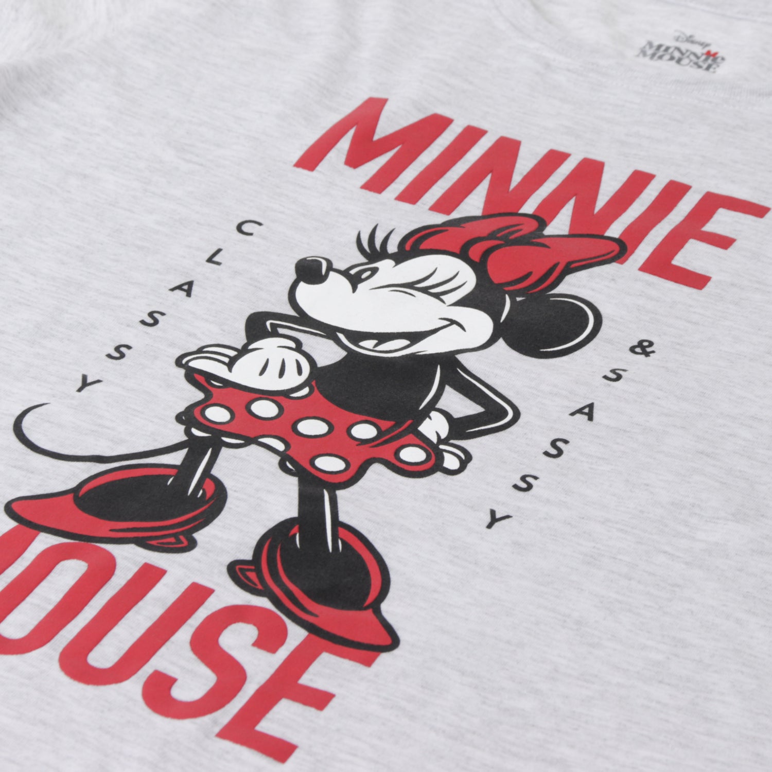 Pijama Manga Corta Teen Gris Classy & Sassy Minnie Disney