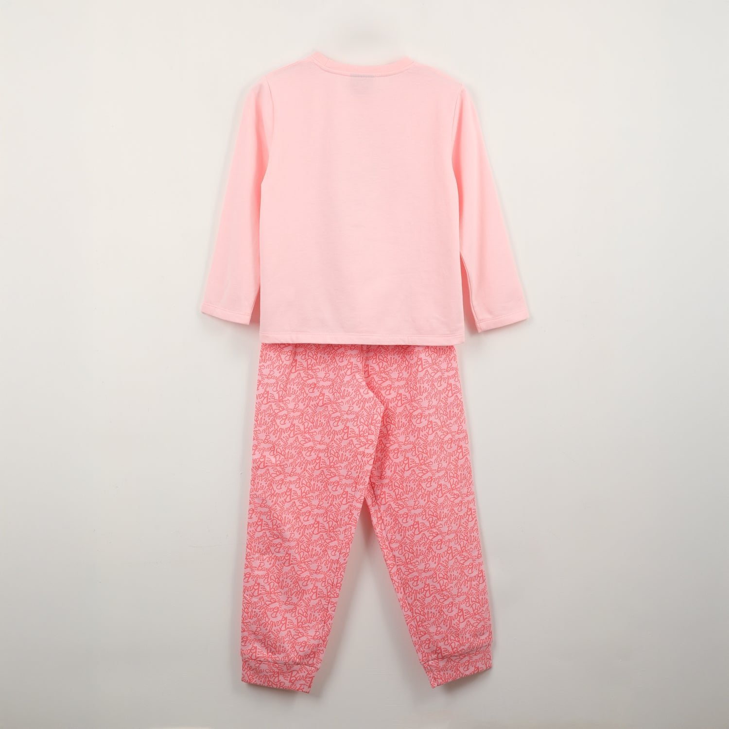 Pijama Manga Larga Niña Muñeca Rosado Barbie - Pijamas Chile | The Brands Club cl