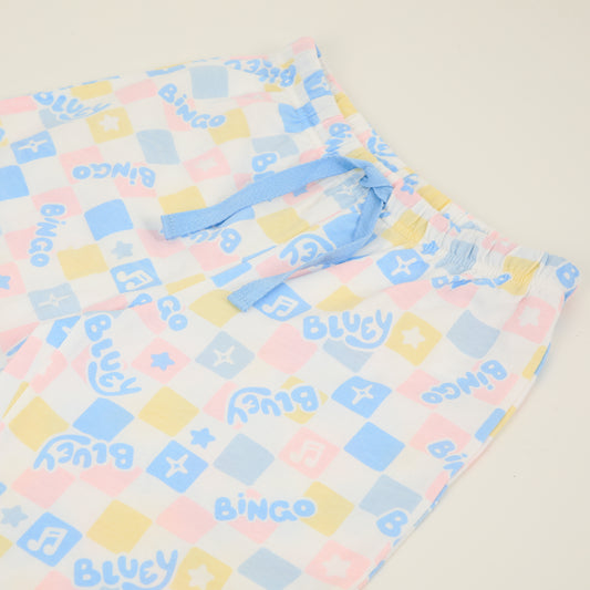 Pijama Manga Larga Niña Shake It Rosado Bingo & Bluey - Pijamas Chile | The Brands Club cl