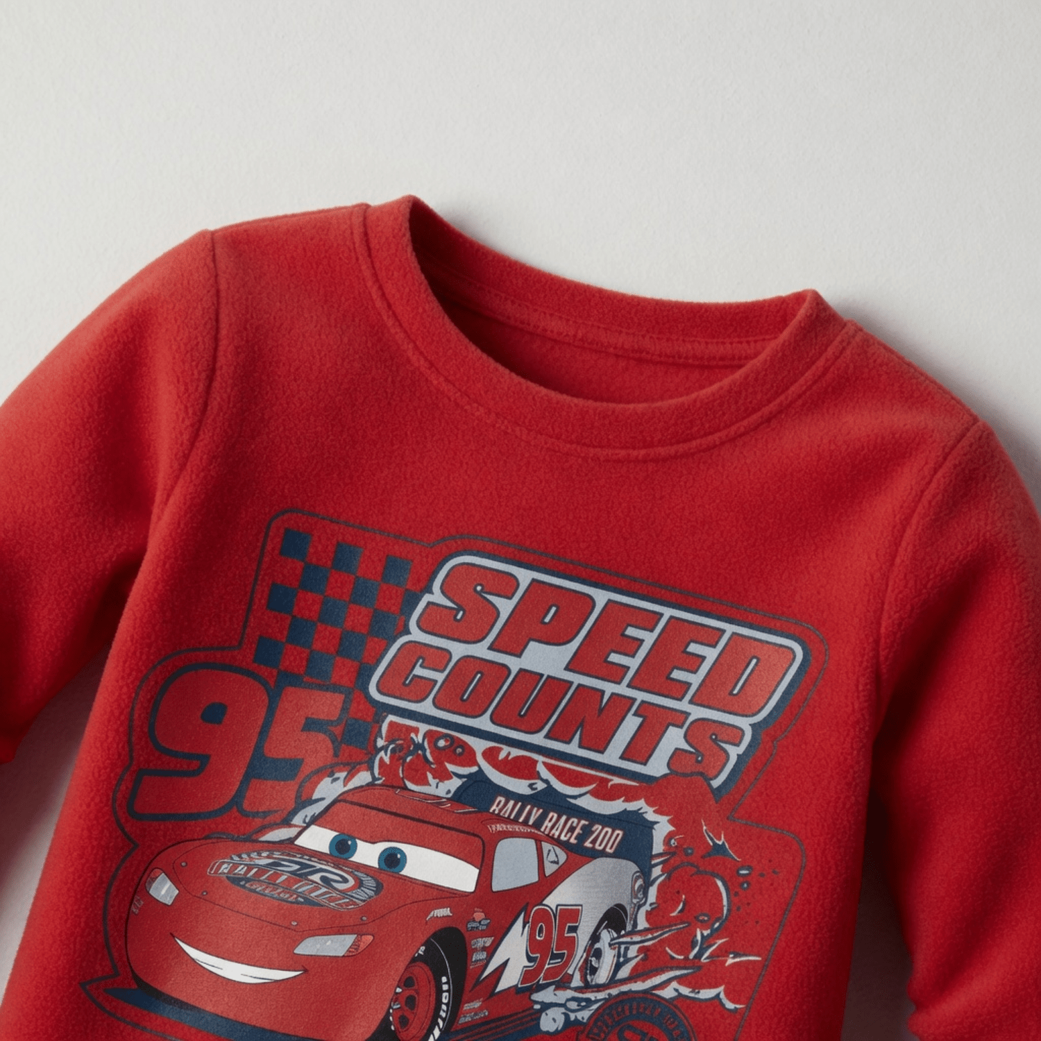 Pijama Manga Larga Niño Speed Cars Rojo Disney - Pijamas Chile | The Brands Club cl