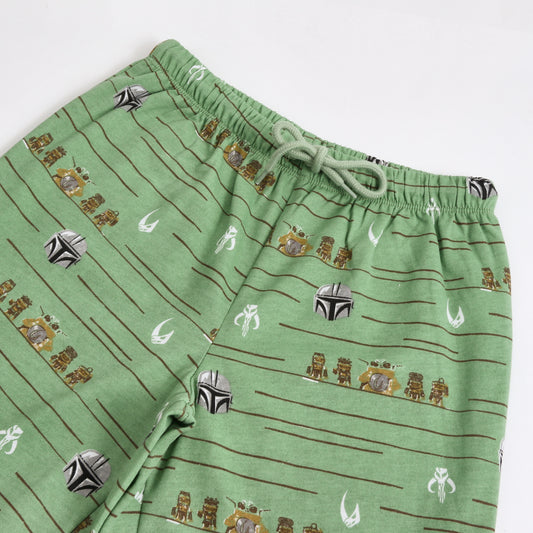 Pijama Manga Larga Niño Grogu Verde Star Wars - Pijamas Chile | The Brands Club cl
