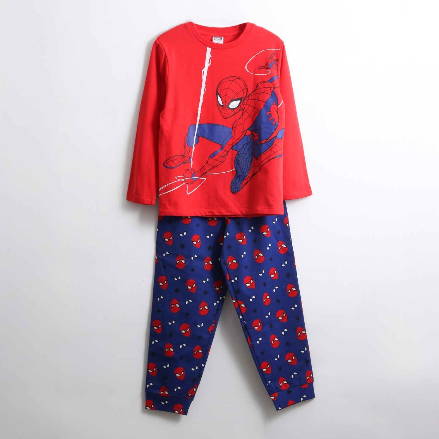 Pijama Manga Larga Spiderman Webb Swing Rojo Marvel - Pijamas Chile | The Brands Club cl