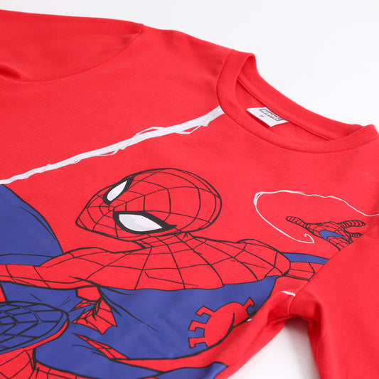 Pijama Manga Larga Spiderman Webb Swing Rojo Marvel - Pijamas Chile | The Brands Club cl