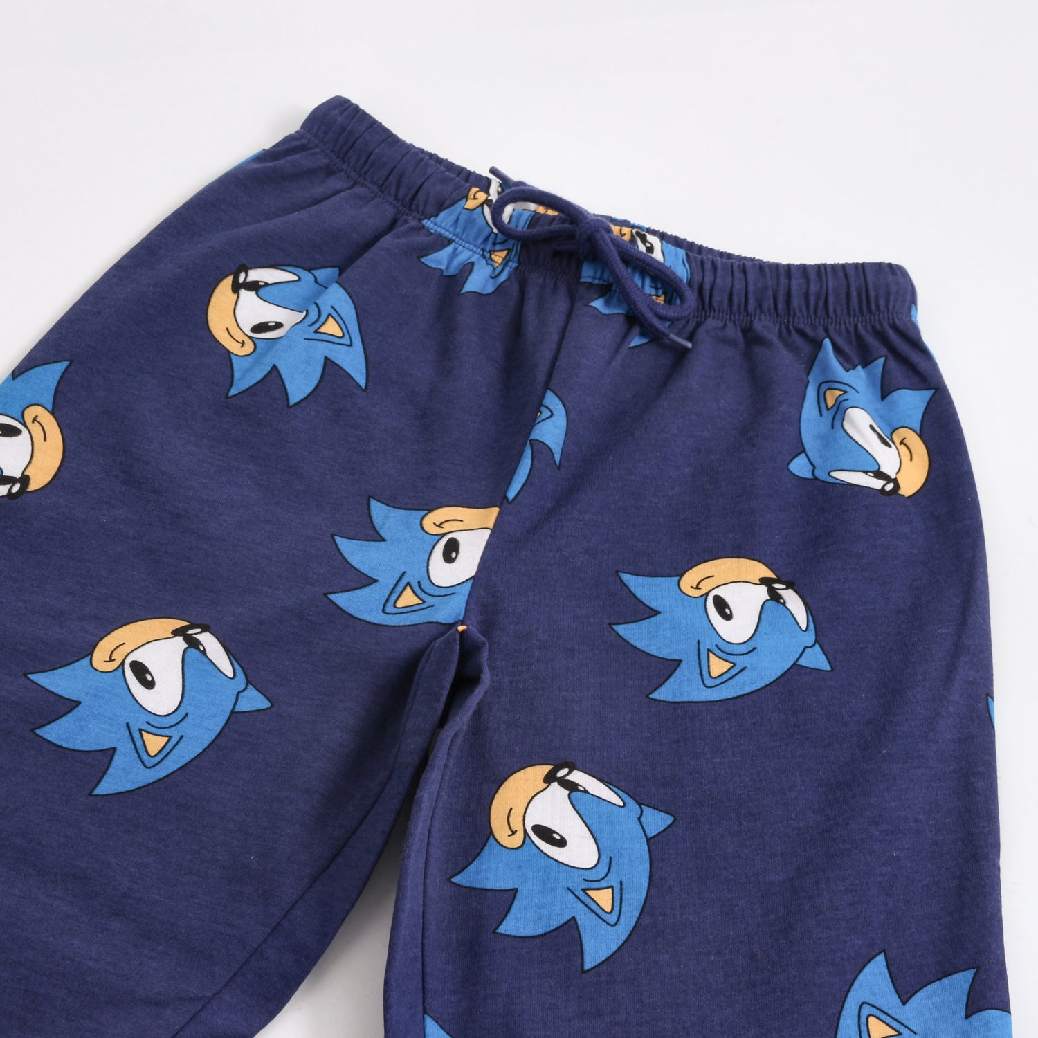 Pijama Manga Larga Full Print Caras Azul Sonic - Pijamas Chile | The Brands Club cl