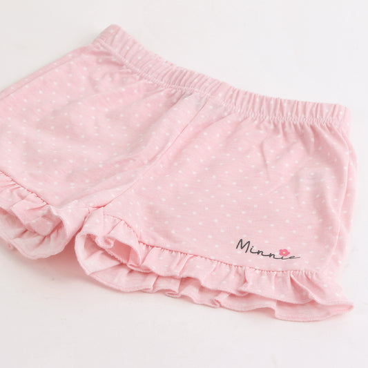 Pijama Manga Corta Niña Minnie Disney Lunares Rosado - Pijamas Chile | The Brands Club cl
