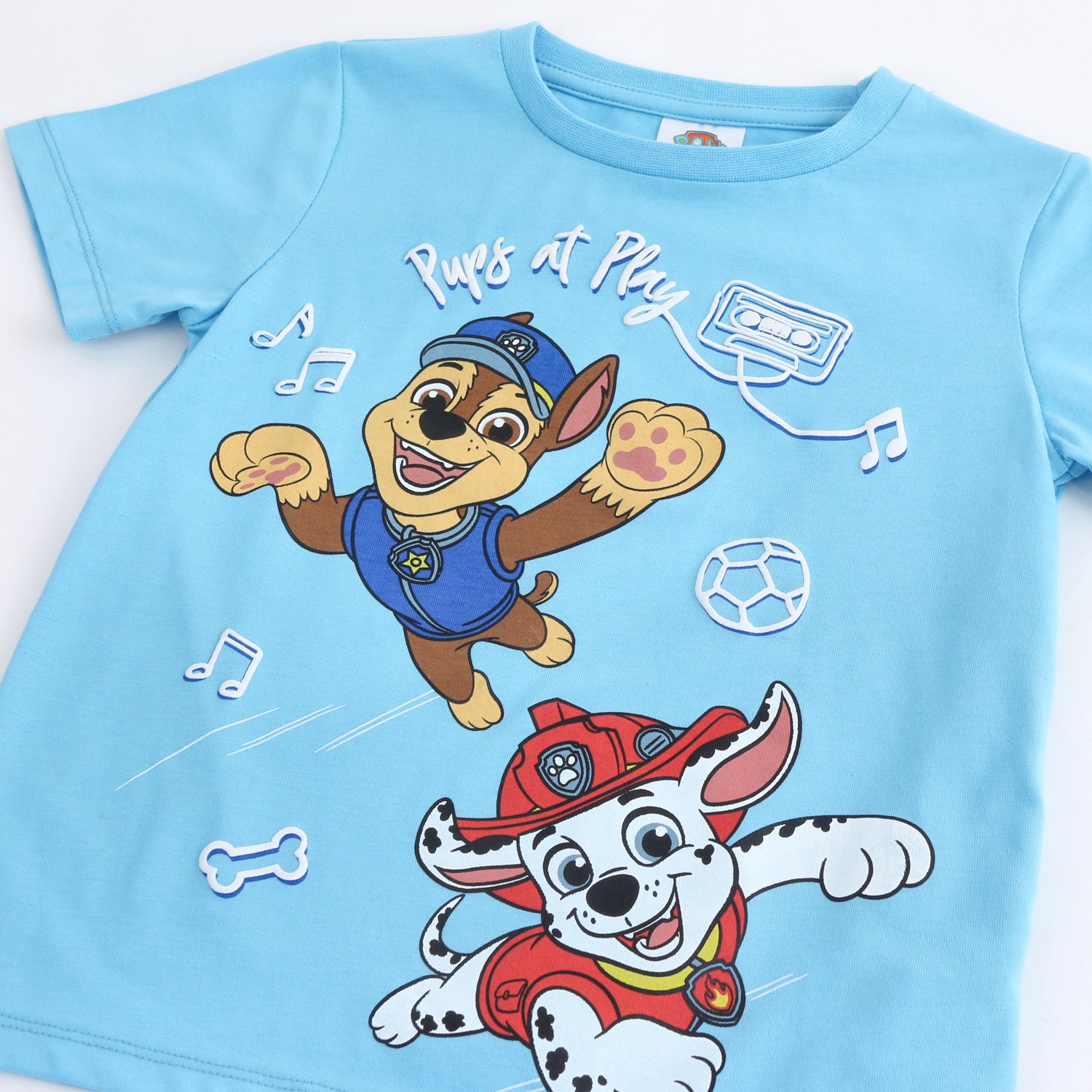 Pijama Manga Corta Niño Paw Patrol Pups And Play Celeste