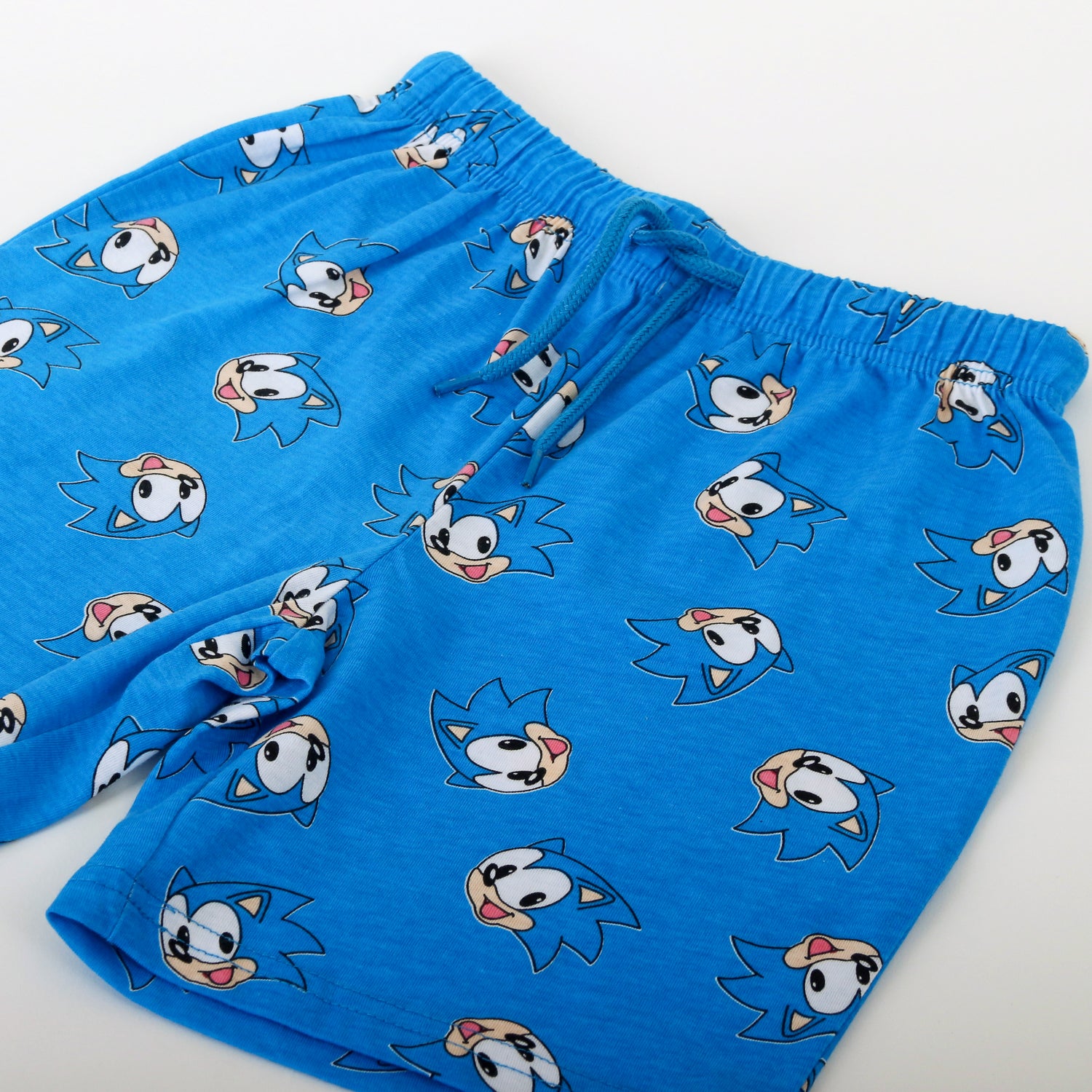 Pijama Manga Corta Niño Sonic Lets Go Celeste