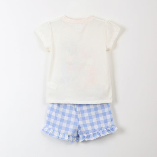 Pijama Manga Corta Niña Bingo & Bluey Diseño Rosado - Pijamas Chile | The Brands Club cl
