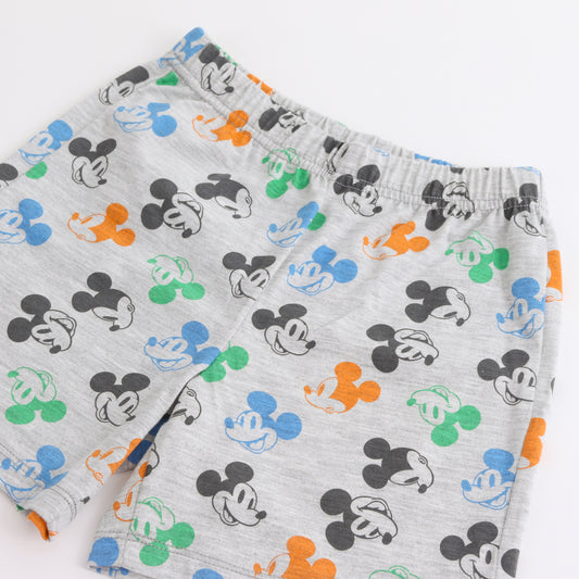 Pijama Manga Corta Niño Mickey Disney Parado Gris - Pijamas Chile | The Brands Club cl