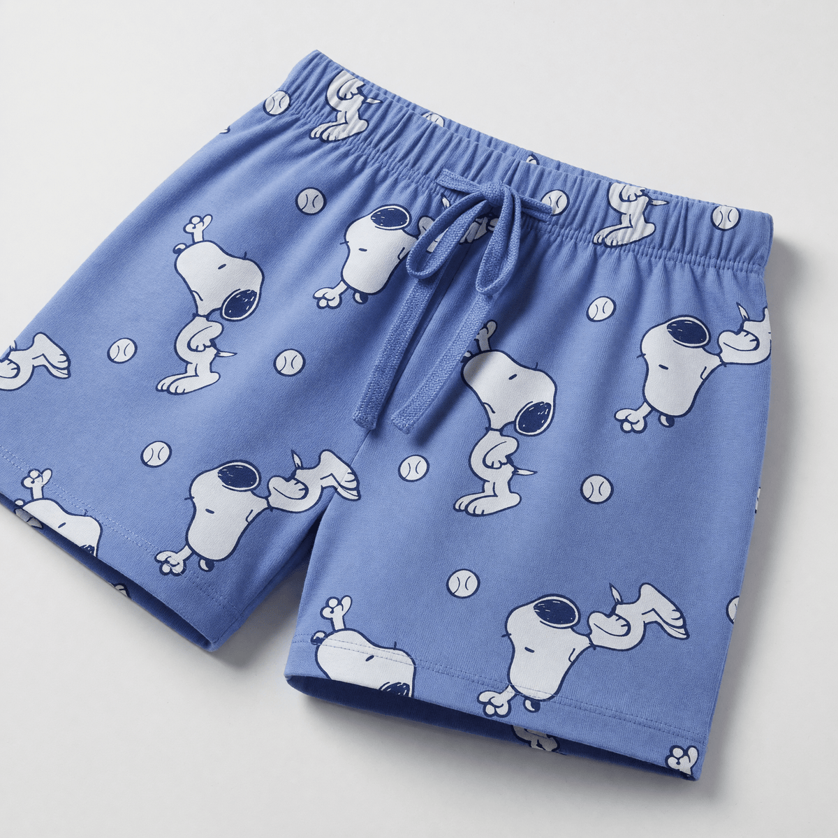 Pijama Manga Corta Mujer Snoopy Tennis Gris - Pijamas Chile | The Brands Club cl