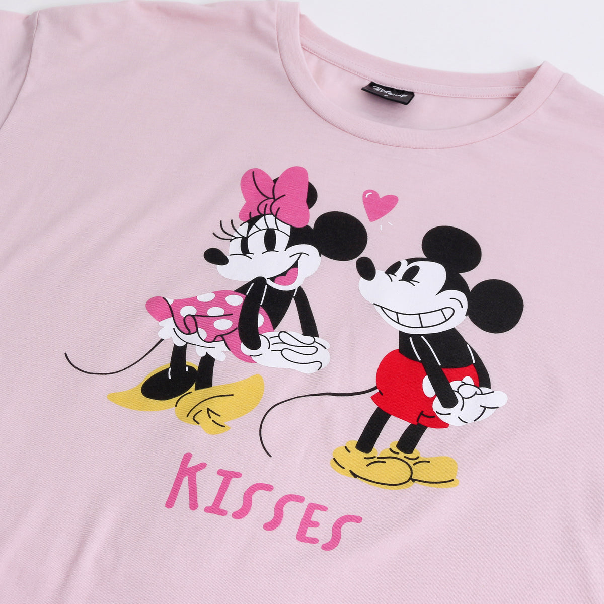 Pijama Corto Mujer Mickey Disney Kisses Rosado - Pijamas Chile | The Brands Club cl