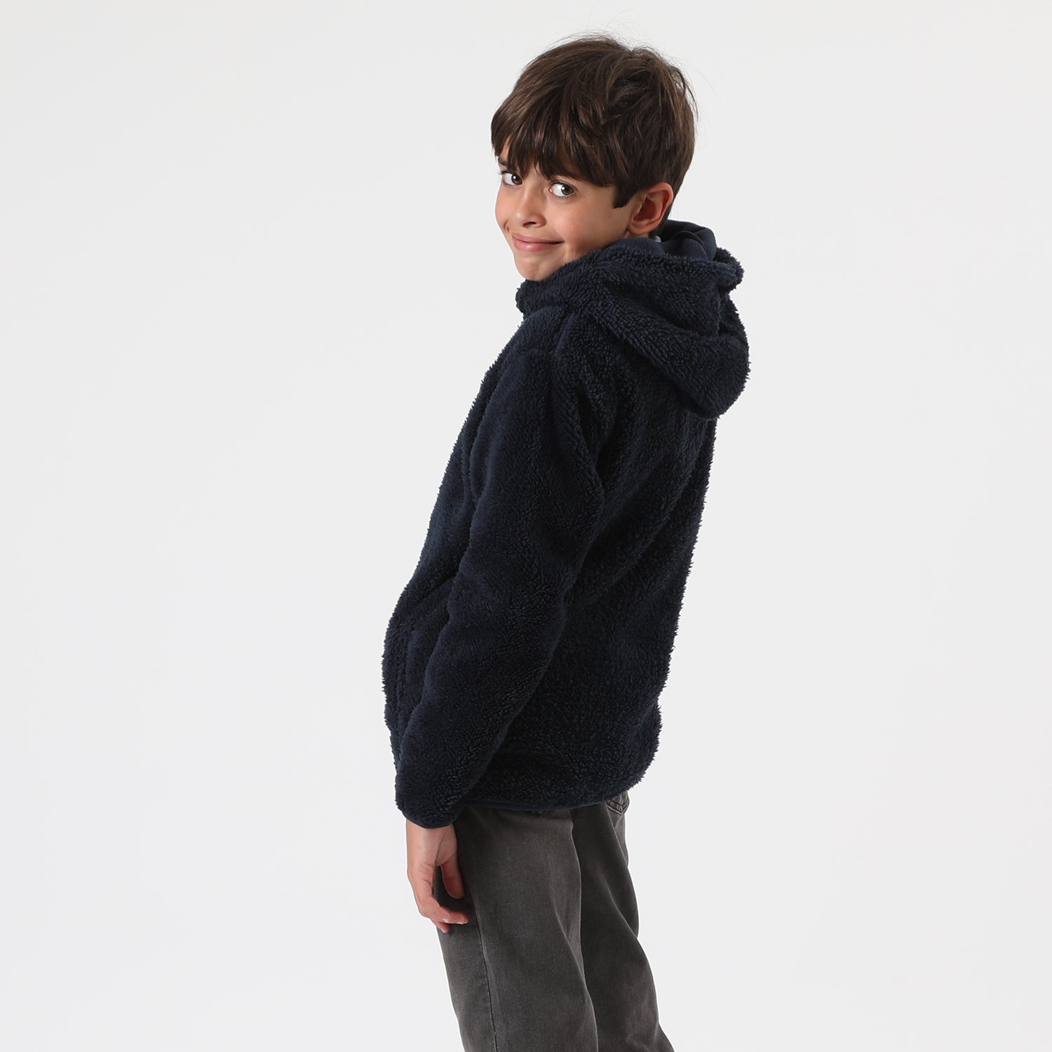 Polar Escolar Niño Spiderman Azul Marino Marvel