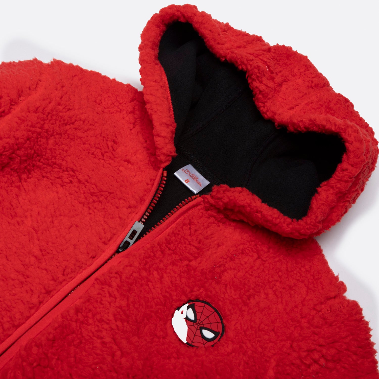 Polar Niño Cara Spiderman Rojo Marvel