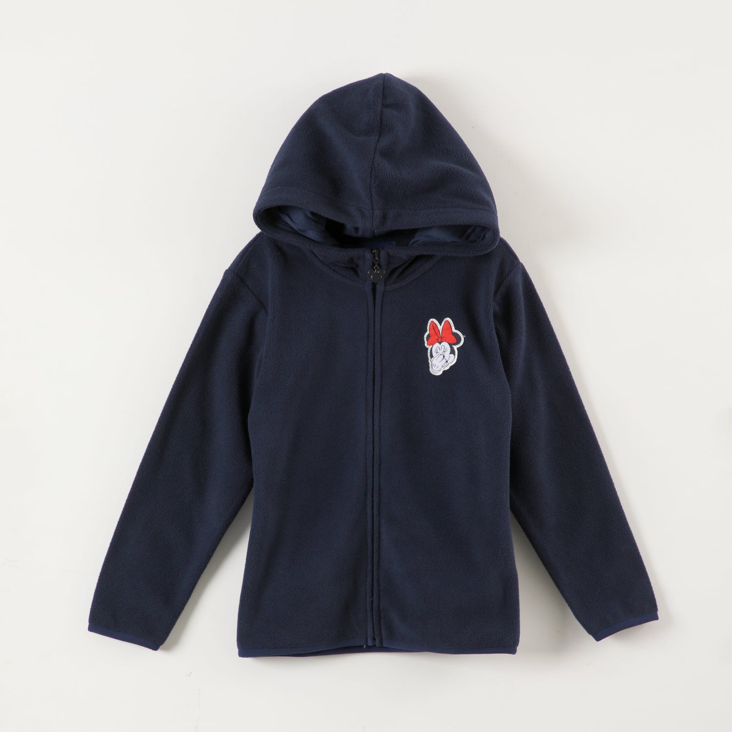 Polar Escolar Niña Minnie Logo Azul Disney