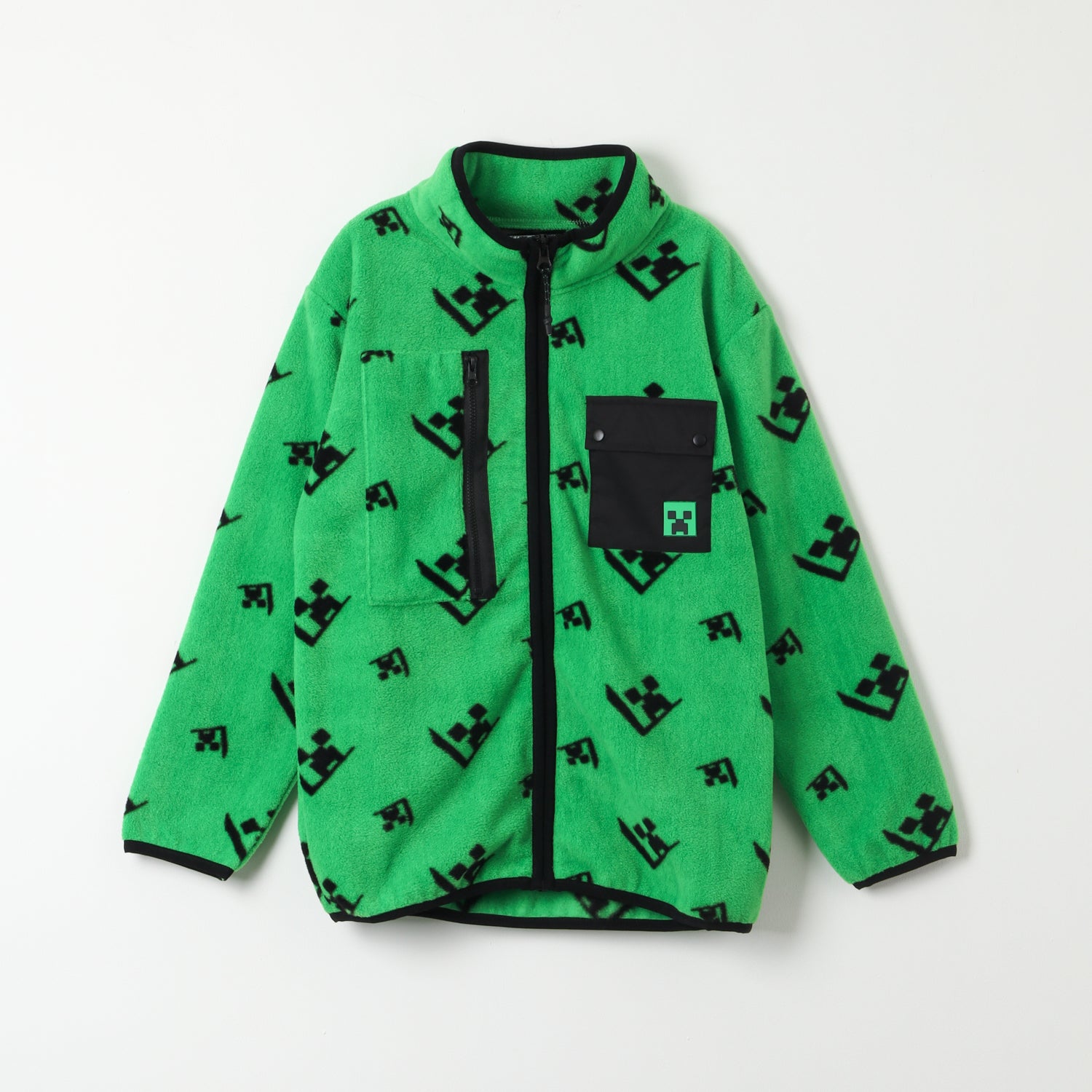 Polar Niño Full Of Creeper Faces Verde Minecraft