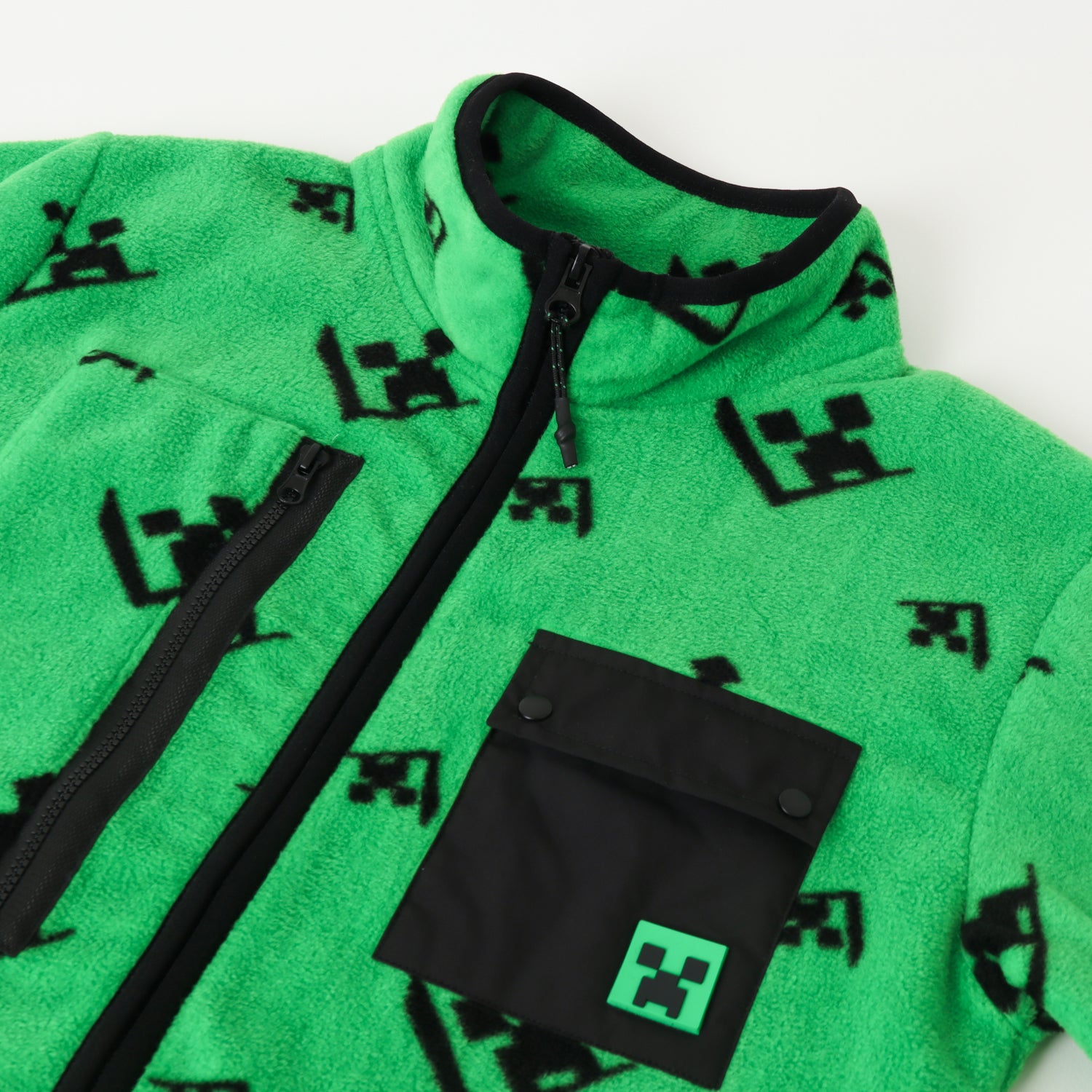 Polar Niño Full Of Creeper Faces Verde Minecraft