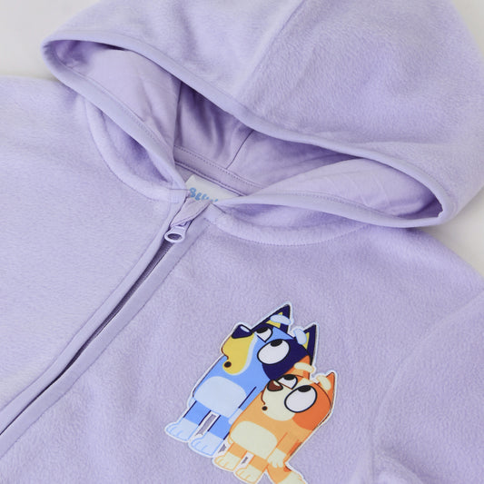 Polar con Gorro Niña Sorpresa Morado Bingo & Bluey - Polares Chile | The Brands Club cl