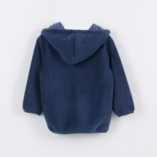 Polar Escolar con Gorro Niña Minnie Mouse Azul Marino Disney - Polares Chile | The Brands Club cl