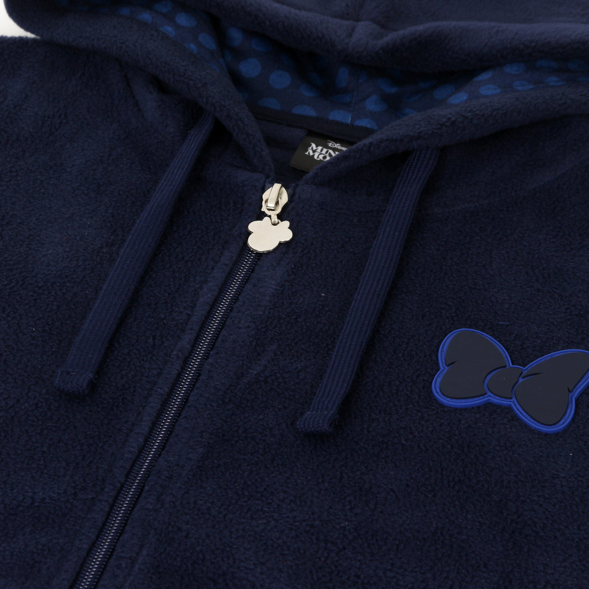 Polar Escolar con Gorro Niña Minnie Azul Marino Disney - Polares Chile | The Brands Club cl