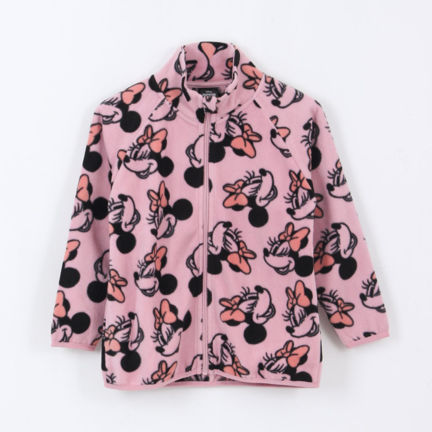 Polar Niña Full Print Caras Minnie Mouse Rosado Disney - Polares Chile | The Brands Club cl