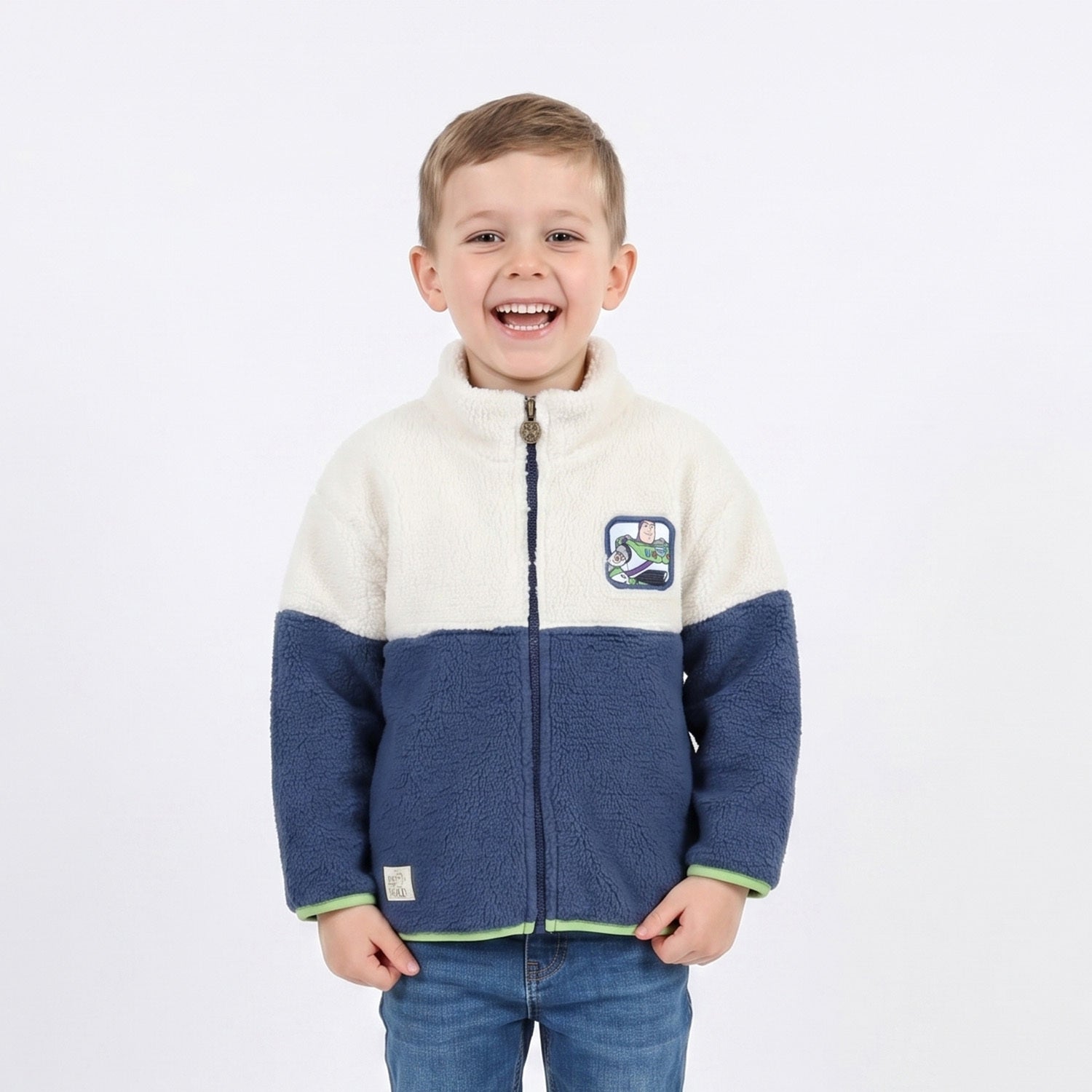 Polar Niño Chiporro Buzz Lightyear Toy Story Beige Disney - Polares Chile | The Brands Club cl