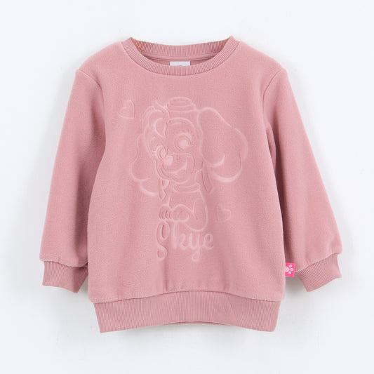 Polar Niña Diseño Frontal Logo Rosado Barbie - Polares Chile | The Brands Club cl