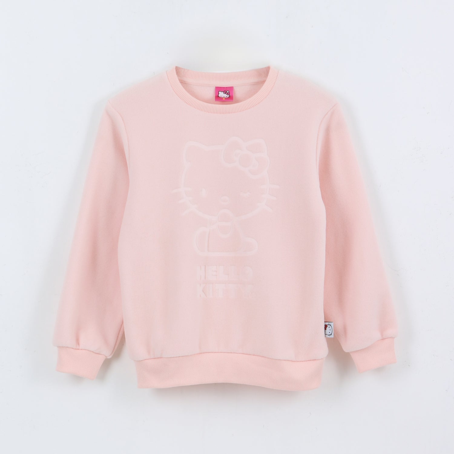 Polar Niña Diseño Frontal Logo Rosado Hello Kitty - Polares Chile | The Brands Club cl