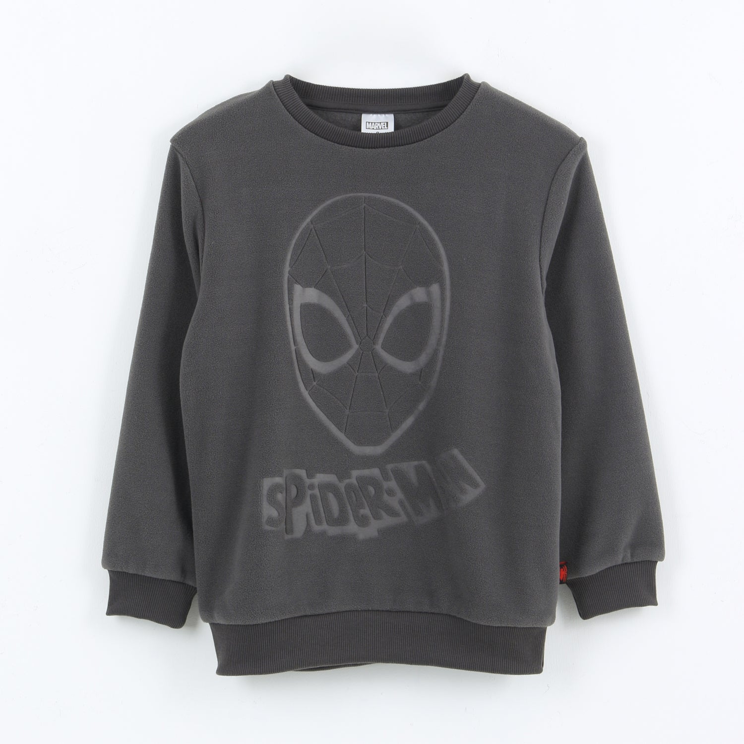 Polar Niño Diseño Frontal Spiderman Gris Marvel - Polares Chile | The Brands Club cl