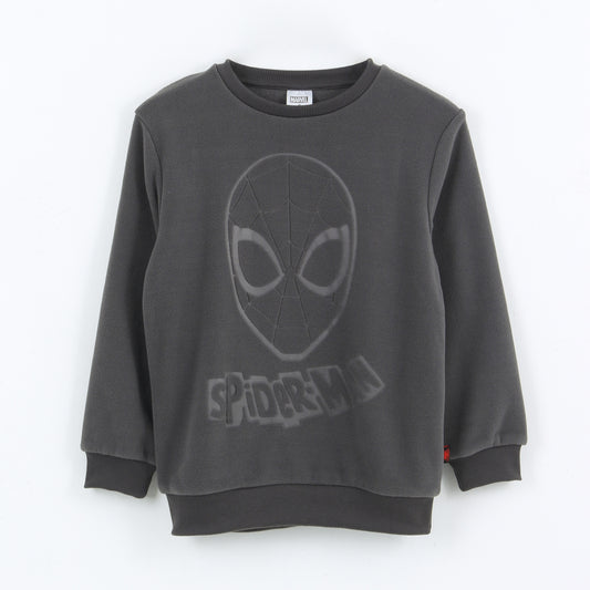 Polar Niño Diseño Frontal Spiderman Gris Marvel - Polares Chile | The Brands Club cl