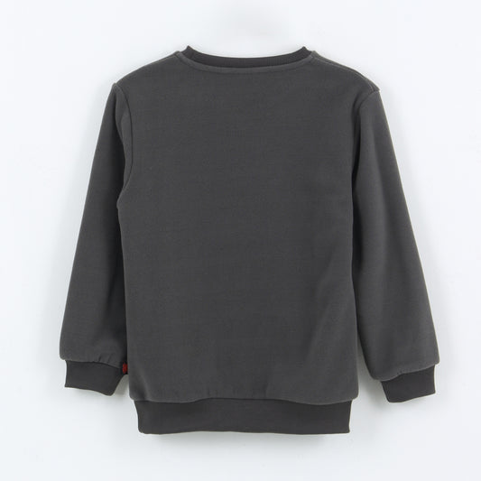 Polar Niño Diseño Frontal Spiderman Gris Marvel - Polares Chile | The Brands Club cl