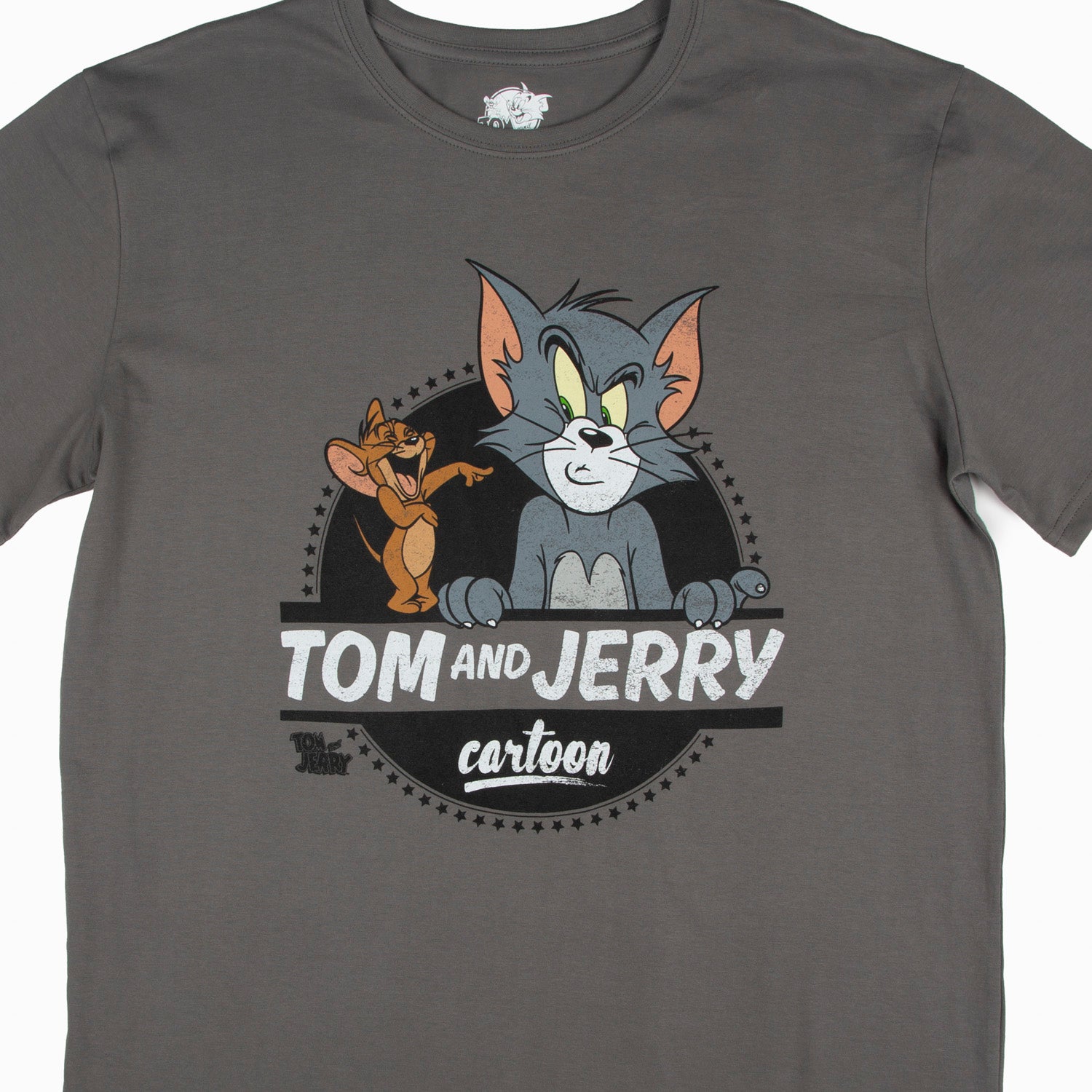 Polera Manga Corta Hombre Dia de los Enamorados Tom y Jerry