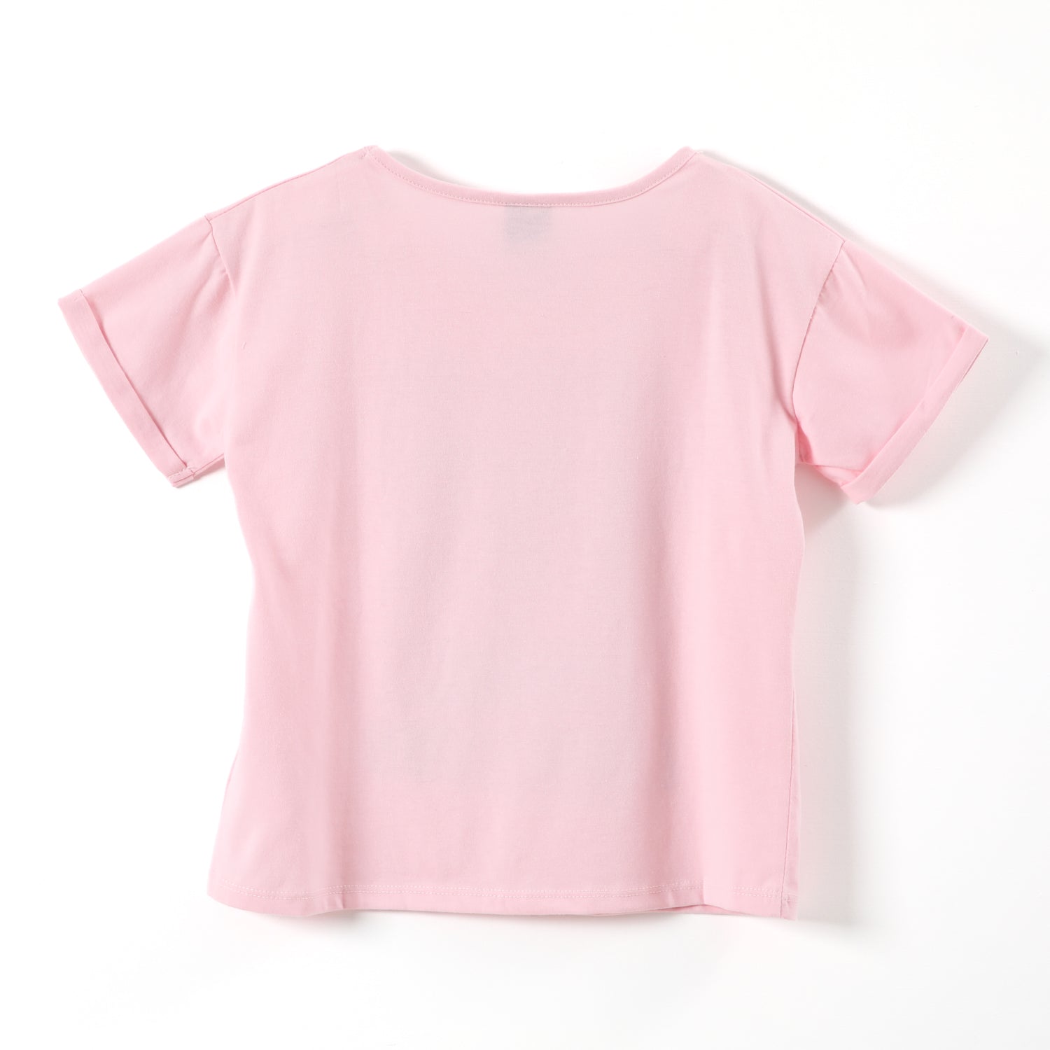 Polera Manga Corta Niña Joyful Expresion Minnie Rosado Disney
