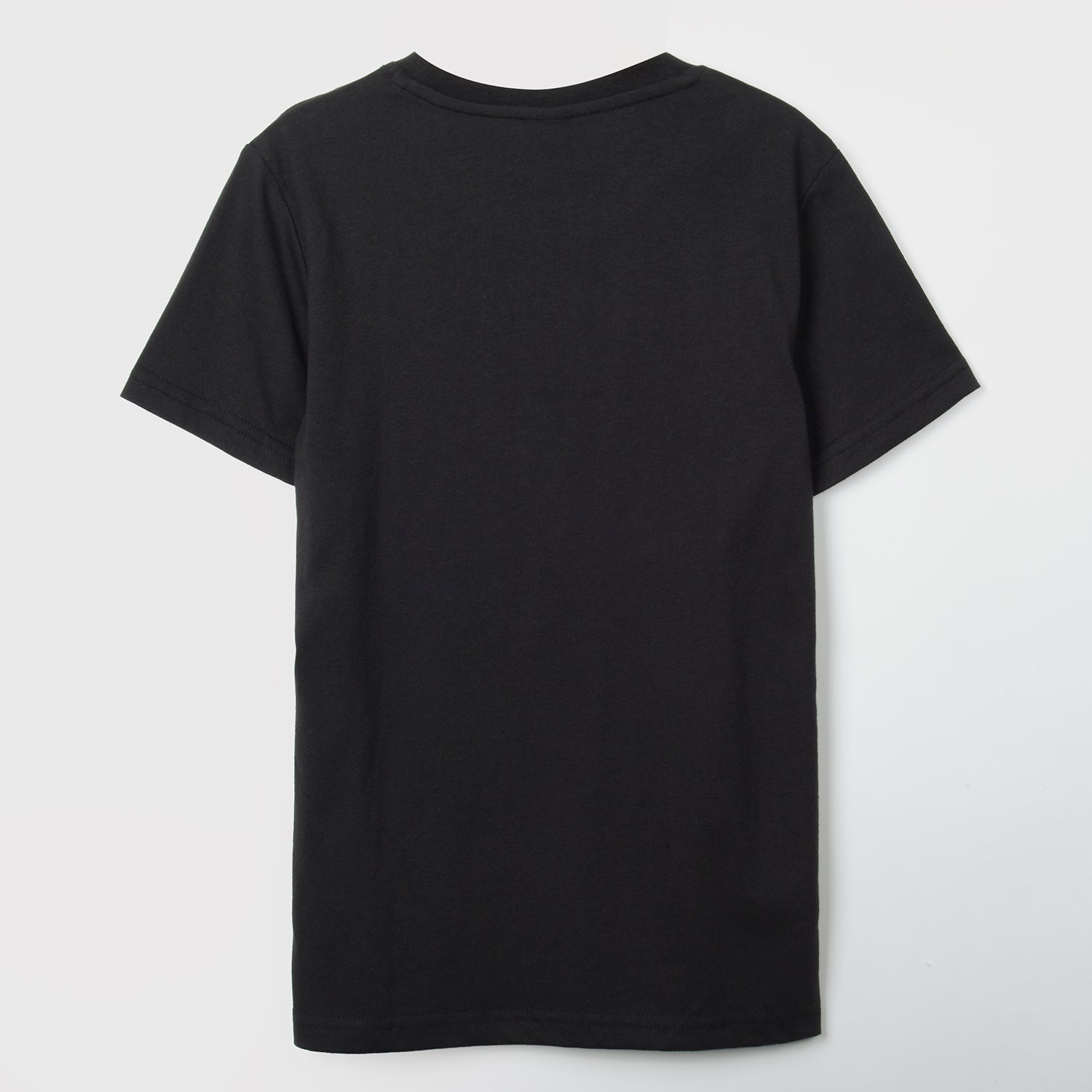 Polera Manga Corta Niño Lentejuelas Spiderman Negro Marvel
