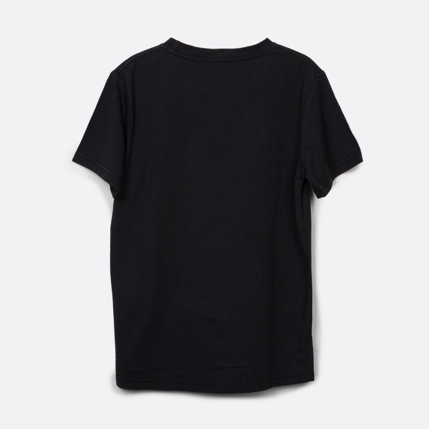 Polera Manga Corta Niño Lentejuelas Negro Minecraft