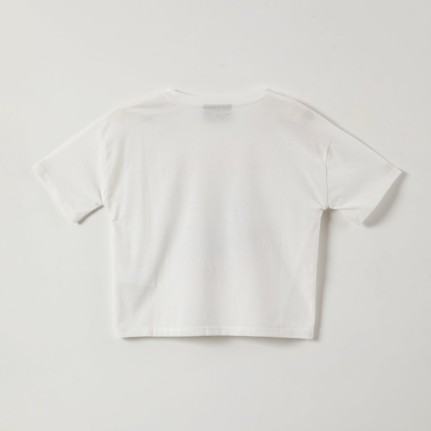 Polera Manga Corta Niña Adventure Blanco Minecraft