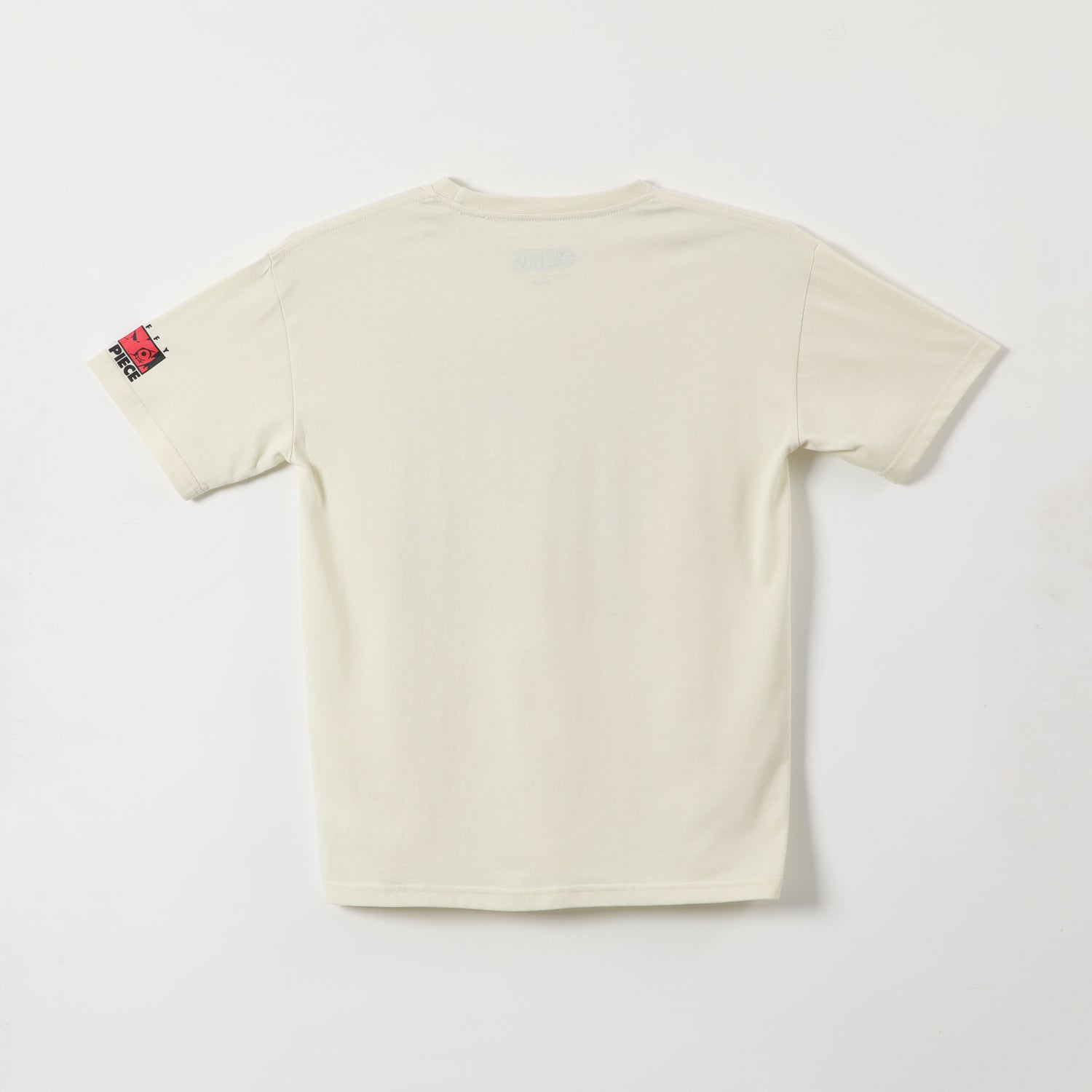 Polera Manga Corta Niño Luffy Blanco One Piece
