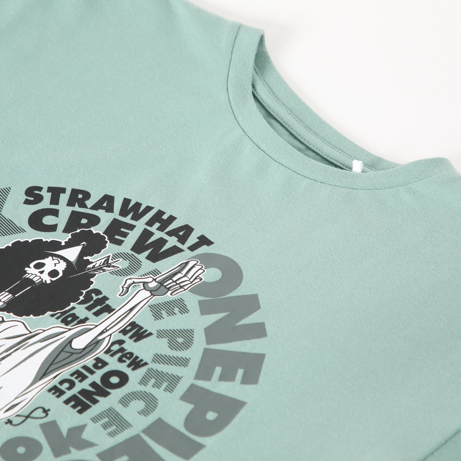 Polera Manga Corta Niño Brook Verde One Piece
