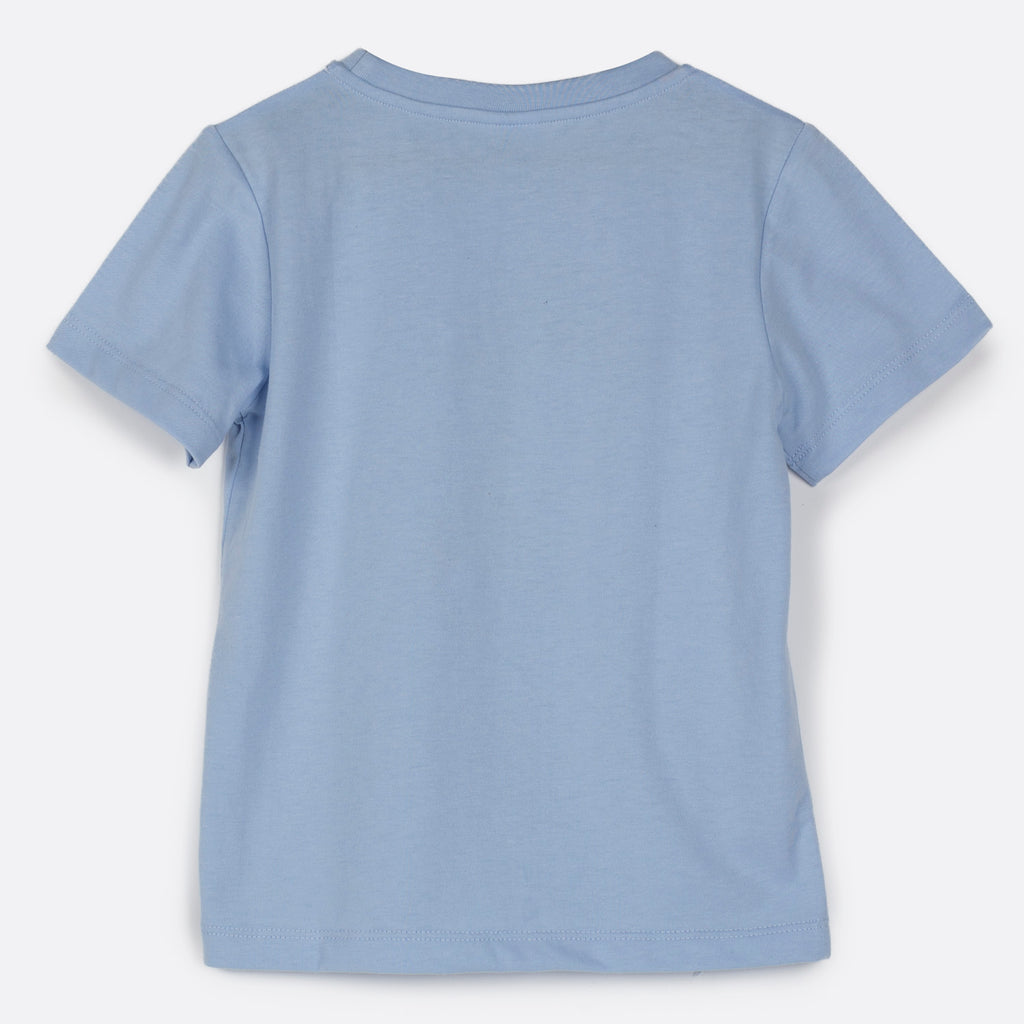 Polera Manga Corta Niño Marshall Celeste Paw Patrol