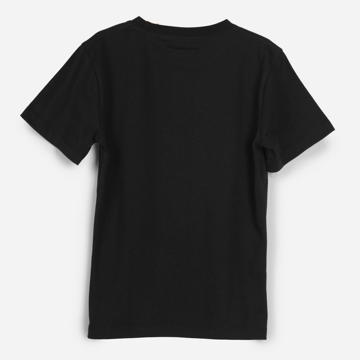 Polera Manga Corta Niño Spiderman Negro Marvel