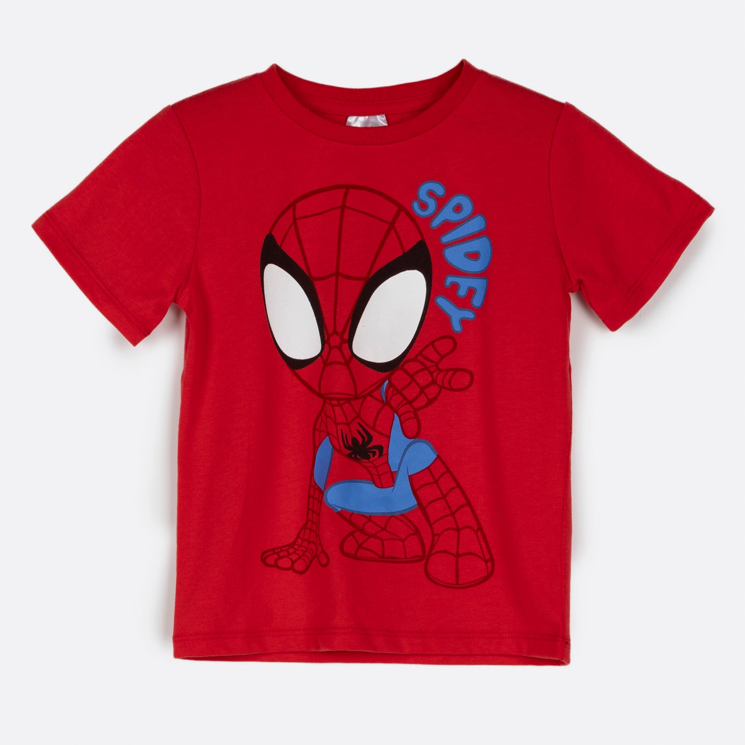 Polera Manga Corta Niño Spidey Rojo I Marvel