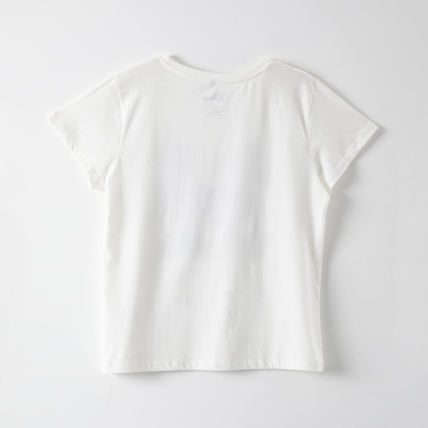 Polera Manga Corta Mujer Minnie y Mickey Blanco Disney