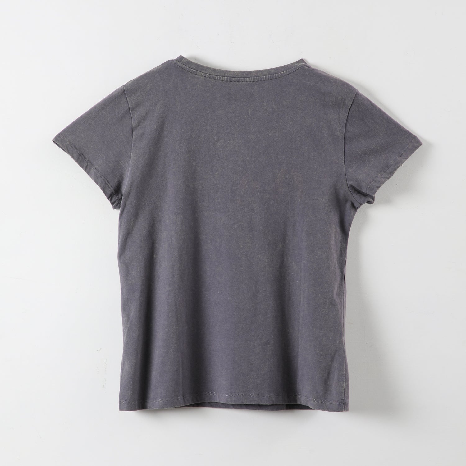 Polera Manga Corta Mujer Logo Negro AC/DC